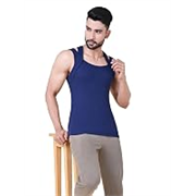 Rupa Colors Athlefit X Gym Vest for Men, 100% Cotton Fabric, Breathable and Stretchable, Racerback with Criss Cross Shoulder Strap, Pack of 1