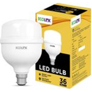 EcoLink 36 W Eye Safety Compliance Standard B22 LED Bulb (White)