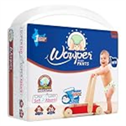 Wowper Easy Pants Baby Diaper | Wetness Indicator | Anti Rash | up to 12 hrs Absorption |14-17 Kg | XL 26 counts