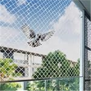 BENAVJI Bird Net for Balconies | Pigeon Net Anti Bird and Monkey Heavy Duty UV Stabilized HDPE Mesh with Installation kit White Color Size 10FTX12FT