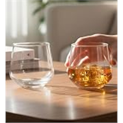 Yera Prima Oak Whisky/Scotch/Water Glasses- 300 ml Each -Set of 4 pcs Tumblers Lead-Free Whiskey Glasses for Scotch Bourbon Cognac Brandy Cocktail Whiskey