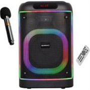 ZEBRONICS Bash (KSPK 1), Upto 6 Hours Playback, BTv5.0 | USB | mSD | AUX | TWS 60 W Bluetooth Speaker (Black, Stereo Channel)