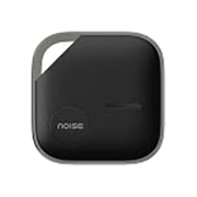 Noise Tag 1: Compatible with Android & iOS, No SIM Needed, Worldwide Tracking, 90dB Ring Volume, 30M Outdoor Range,1-Year Battery Life + Replacable Battery, Tracking for Keys, Wallets etc. (Charcoal)