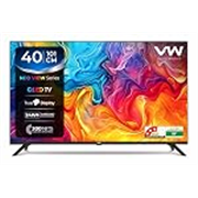 VW 100 cm (40 inches) Smartchoice Frameless Series HD Ready QLED TV VW40S1