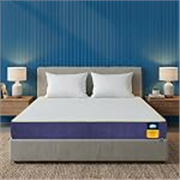 Centuary Mattresses Sleepables 8-Inch Queen Size Orthopedic Memory Foam Back Support Pressure Relieving Roll Pack High Resilience (HR) Foam Mattress | 10 Years Warranty | (78x60x8)