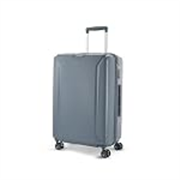 American Tourister Robotech|Large Size Check-in Spinner Trolley Bag (77 cm)|360° 8 Wheel Travel Luggage|Hard Case Polycarbonate (PC) Suitcase|Recessed TSA Lock|Cadet Blue