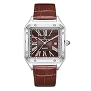 Carlington Meridian Series Analog Men Wrist Watches with Premium Leather Belt Strap & Date Display |Fashion Watches for Gents | CT – 4050