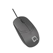 Clicker Wired Mouse | ABS Plastic | 3 Buttons | 1000 DPI | Hi-Precision Operation | Sweat-Resistant | Ergonomic Anti-Fatigue | 1.1m Cable |