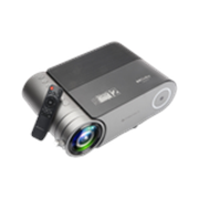 ZEBRONICS Zeb – Pixaplay 12 (4400 lm / 1 Speaker / Remote Controller) Portable with 1080p FHD Support, Dolby Audio, Built-in Speaker, 2x USB, HDMI, AV&AUX Ports, Up to 200-inch Screen Projector (Black)