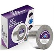 COOFANDY Super Strong Adhesive Waterproof Permanent Repair Aluminum Butyl Tape Window, Silicone, Boat and Pipe Sealing, Glass & Rubber Roof Patching, Silver (5CM x 5M)