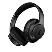 boAt Rockerz 512 ANC,(~40dB) Hybrid ANC, 80H Battery, 40mm Drivers, 40ms Low Latency, ENx Tech, App Support, Bluetooth Headphones, Wireless Headphone with Mic (Cosmic Black)