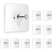 Wall Hooks For Hanging Strong, Adhesive Hooks (Pack of 10)