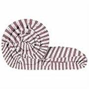 Story@Home Comforter Single Bed Blankets for Winter| Microfiber Quilt Single Bed | 180GSM, 150 X 225 cm | Comforter Single Bed | Maroon, Stripes Pattern | Quilt | Duvet | Dohar | Perfect for Gifting