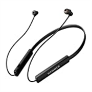 HAMMER Splendor 2 Wireless Neckband Bluetooth v6.0 with 50H Playtime, ENC, 10mm Drivers, Type-C Fast Charging, 55ms Low Latency, Lightweight Earphones (Black)