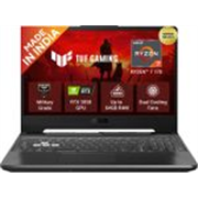 ASUS TUF Gaming A15 (2026) AMD Ryzen 7 170 – (16 GB/512 GB SSD/Windows 11 Home/4 GB Graphics/NVIDIA GeForce RTX 3050/144 Hz) FA506NCQ-IN080W Gaming Laptop (15.6 inch, Graphite Black, 2.3 kg)