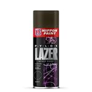Nippon Paint Pylox 400ML Matt Black Spray Paint-Quick Drying & Low Odor Aerosol Paint for Wood Metal Plastic Glass-CFC-Free Multipurpose DIY Paint for Art Craft Furniture Home Decor Automotive