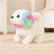 Jam & Honey Poochie Puppy Deluxe | 15 cm Electronic Plush Dog Toy | Sound-Enabled | Multicolor Ears | Soft & Huggable | BIS Certified | for Kids 3+ Years