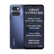 LAVA Virat V1 Pro 5G (Sikkim Midnight, 128 GB) (6 GB RAM)