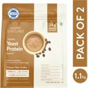 Happy Cultures 24g / serving Classic Filter Coffee Yeast Powder Isolate, Gut Friendly Yeast Protein (1010 g, Classic Filter Coffee)