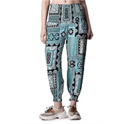 POPWINGS Casual Boho Printed Joggers for Women || Latest Stylish Western Women Joggers for Summer || Pull-On Women Joggers Pants || Women Joggers for Summer