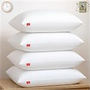 Zinnia Comfort Soft Microfiber Pillow | White | Basic Size 41 x 61 CM | Pack of 4