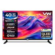 Visio World VW 101 cm (40 Inches) SmartChoice Spectra Series Full HD Smart QLED Android TV VW40AQ3