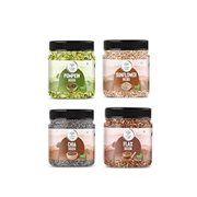 Flavour Foodie Natural Raw Seeds Combo Pack of Pumpkin, Sunflower, Flax,Chia 250g Each, 1kg Total