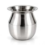 Stainless Steel Lota with Mirror Finish 450 ml
