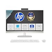 HP All-in-One, 13th Gen Intel Core i3-1315U (8GB DDR4, 512GB SSD) IPS,300 nits, Anti-Glare, FHD, 27”(68.6cm), Win11, M365* Office 24, Shell White, 6.42kg, FHD IR tilt Camera, 27-cr0902in/cr0906in