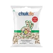 Chukde Phool Makhana (Lotus Seeds), 250g | Handpicked | 6MM Insect Free Fox Nuts[1.1] | Ideal for Snacking, Desserts & Fasting Recipes | Free Punjabi Tadka Seasoning Mix | Laboratory Tested