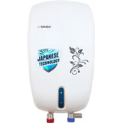 Sansui 3 L Instant Water Geyser Japnese Technology 100% Copper Heating Element 3 Level Safety (AquaZen_3, White) (White)