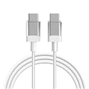 65W Charger Compatible With Nothing Original USB-C to USB-C Fast Charging Cable CMF Charger Cord for Smartphones, Compatible with Nothing Devices, Google Pixel, Samsung Galaxy, Devices (White)
