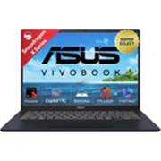 ASUS Vivobook 14 (2025) with Office 2024 + M365 Basic*, Backlit Keyboard, Snapdragon X – (16 GB/512 GB SSD/Windows 11 Home) X1407QA-LY038WS Thin and Light Laptop (14 Inch, Quiet Blue, 1.49 Kg, With MS Office)