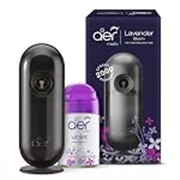 Godrej aer Matic Kit (Machine + Refill) – Automatic Room Fresheners with Flexi Control Spray | Lavender Bloom | 2000 Sprays Guaranteed | Lasts up to 60 days (210ml)