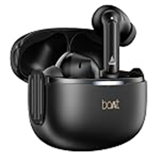 boAt Airdopes 219, 4Mics ENx, 40H Battery, Best in Segment for Calling, App Support, Bluetooth Earbuds, TWS Ear Buds Wireless Earphones with mic (Carbon Black)