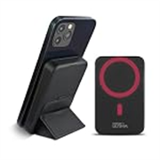 Eveready Ultima MagSafe Compatible Power Bank- PB31, 10,000mAh, 22.5W Wired & 15W Magnetic Wireless Fast Charging Stand for iPhone 12 & Above, Android & Qi Devices (Ensure Device & Case Compatibility)