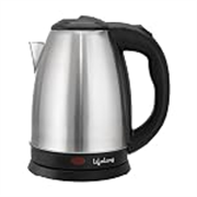 Lifelong ISI Certified Electric Kettle 1.5L with Stainless Steel Body,1500 W Easy and Fast Boiling of Water for Instant Noodles, Soup, Tea etc. (1 Year Manufacturer’s Warranty, Silver, LLEK23)