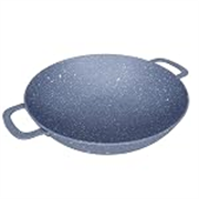 Lifelong LLCKDCK01 Aluminium Die Cast Kadhai 22 CM| 2.2 Litre Capacity| Non-Toxic| Gas Stove Safe | Hot Plate Safe | Scratch Resistant (Grey)