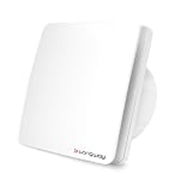 LONGWAY FreshX 6 Inch 150 mm Energy Efficient Exhaust Fan | High Speed Powerful Motor | Noiseless Operation & Easy to Clean | Suitable for Bathroom, Kitchen, Office | 2 Years Warranty (White)