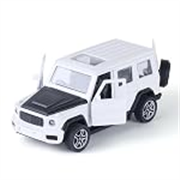 Metal Die-Cast SUV Toy Car | 1:37 Scale | Collectible Model | Durable Metal Body | Miniature Toy Vehicle | Luxury SUV Design | White