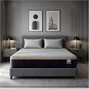 MINDCLOUD™ MEMORY FOAM Mattress (12 Years Warranty) | Ortho Support | Pressure Relief Foam with Breathable Fabric | Zero Motion Transfer | Medium Firm Double Size Bed Mattress (75x48x6)