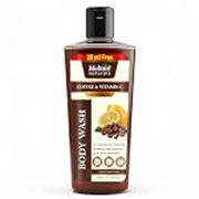 Multani Naturals Coffee & Vitamin C Body Wash I Body Wash for Men & Women – its Unisex I Herbal Body Cleanser for Skin Brightening, Reduce Skin Puffiness & Improves Skin Elasticity I Paraben Free I Sulphate Free I Kind to All Skin | Types I (270ml)