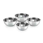 Neelam Stainless Steel 5.5, 22 Gauge Prem 200 ml Vati, Set of 6, Dinner Bowl Katori Serving Vati, Durable Quality, Elegant, Perfect for Serving Snacks, Desserts, and Condiments, Sliver