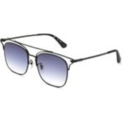 Police Gradient Retro Square Sunglasses (54) (For Women, Blue)