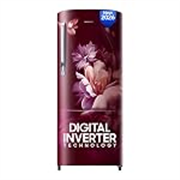 Samsung 223 L, 3 Star, Digital Inverter, Direct-Cool Single Door Refrigerator (RR24H2723RZ/NL, Midnight Blossom Red, Single Touch Defrost, 2026 Model)