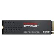 SANDISK Optimus™ 5100 NVMe™ SSD, 500GB, Upto 6600MB/s R, 5600MB/s W, 5Y Warranty, PCIe Gen 4 NVMe M.2 (2280), Gaming Storage, Internal Solid State Drive (SDSP51500GAN-000E0)