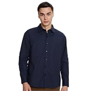Symbol Men’s Solid Oversized Cotton Casual Shirt | Plain | Full Sleeve (Available in Plus Sizes)