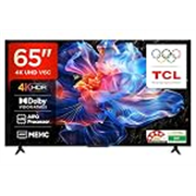 TCL 164 cm (65 inches) 4K Ultra HD Smart LED Google TV | 4K HDR | Dolby Vision & Atmos | MEMC | 65V6C