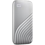 WD My Passport™ SSD 1TB Silver, 1050MB/s Read, 1000MB/s Write, PC & Mac Compatiable, 5 Year Warranty