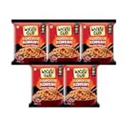 WickedGud Korean Instant Noodles | Fiery 2X Spicy | Whole Wheat | No Palm Oil | 67 g Each (Pack of 5)